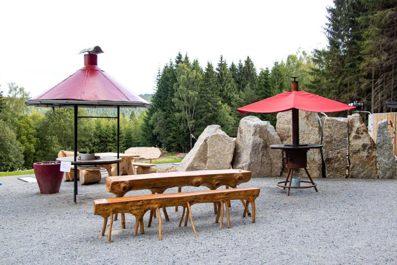 Erzgebirgsidyll Breitenbrunn - Waldhaus Neuer Anbau Luaran gambar