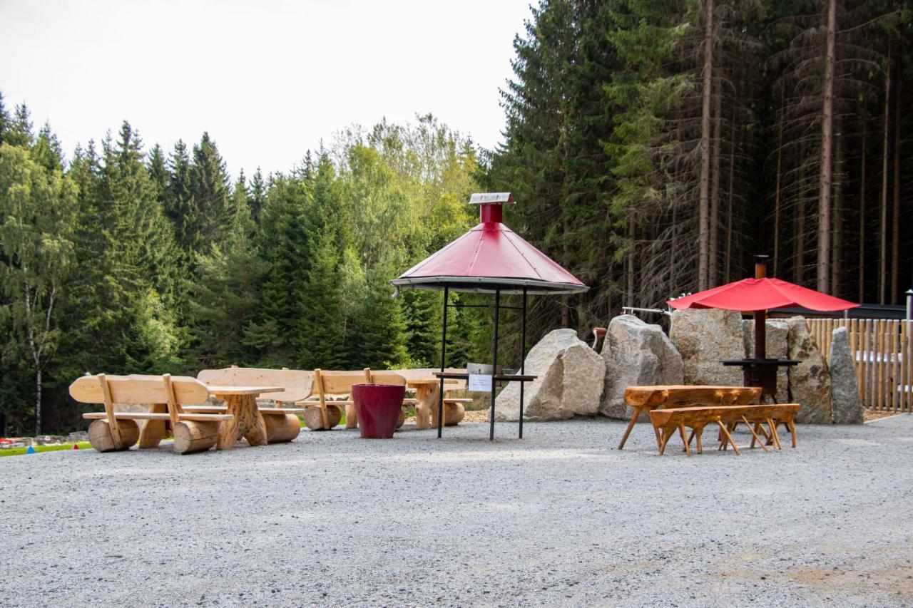 Erzgebirgsidyll Breitenbrunn - Waldhaus Neuer Anbau Luaran gambar