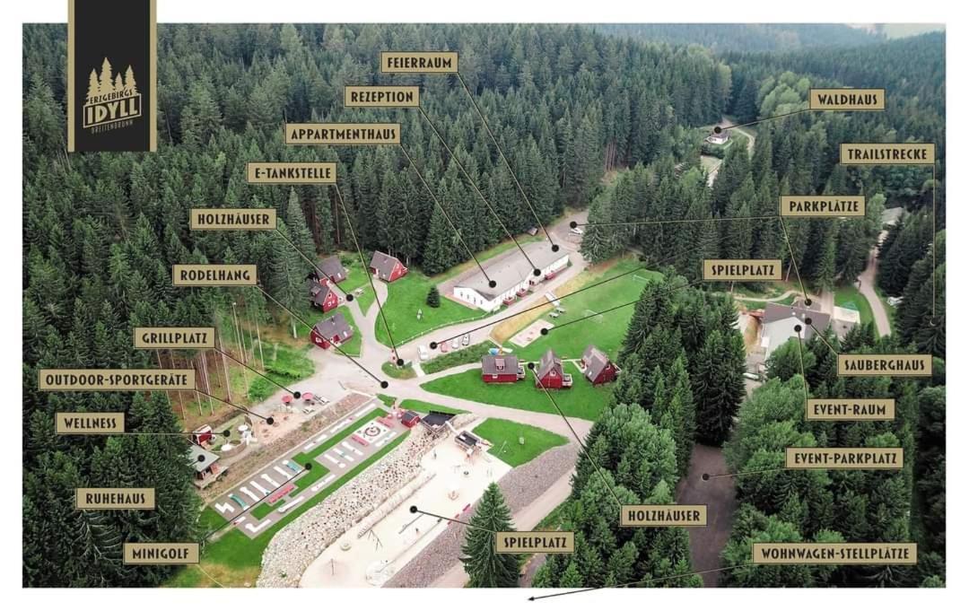Erzgebirgsidyll Breitenbrunn - Waldhaus Neuer Anbau Luaran gambar