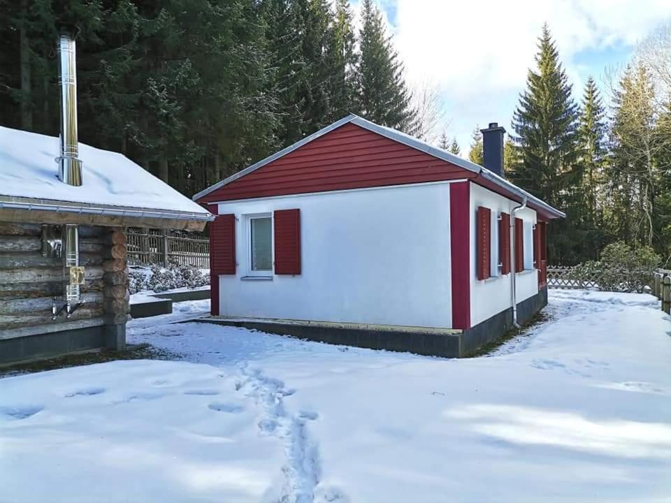 Erzgebirgsidyll Breitenbrunn - Waldhaus Neuer Anbau Luaran gambar