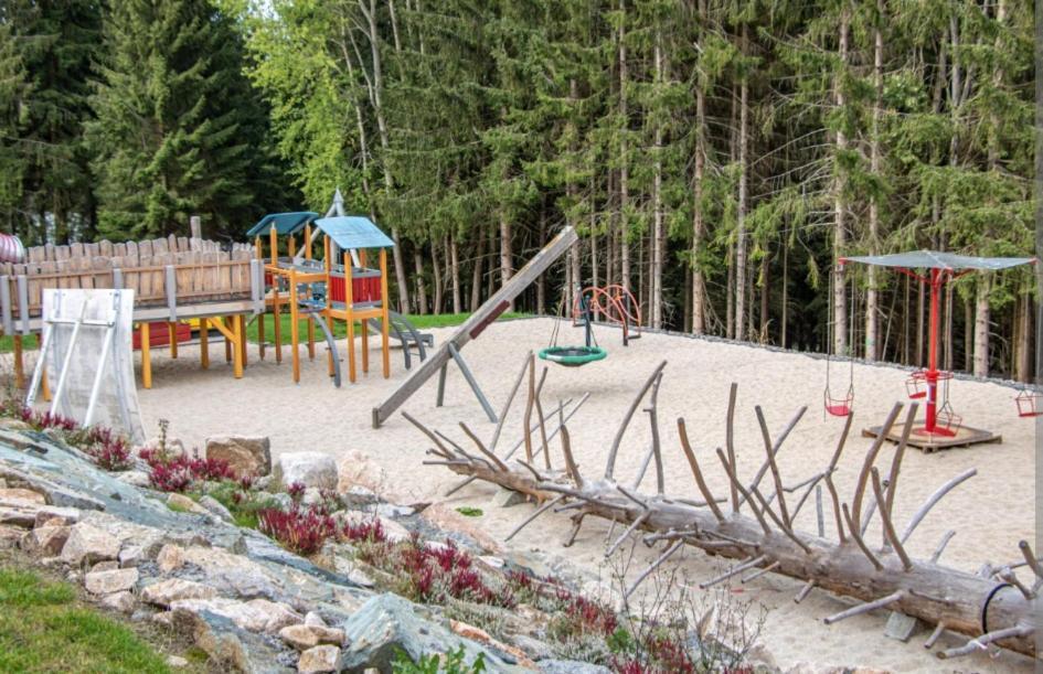 Erzgebirgsidyll Breitenbrunn - Waldhaus Neuer Anbau Luaran gambar